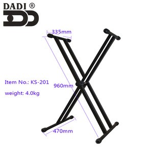Hot sale professional stand accessories Classical Single Double X Style Keyboard Stand