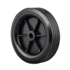Hot sale solid rubber wheel 4.5 inch small wheel for luggage cart, power tiller