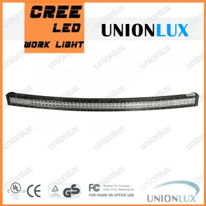 hot sale spot 300W and flood 50" curved offroad led light bar UX-LB3CR-BD