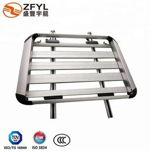 Hot Sale Stainless Steel Aluminum Bracket Removable Diy Universal Luggage Car Roof Rack