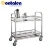 Import Hot Sale Stainless Steel Square Tub Kitchen Hotel Cleaning Trolley Cart from China
