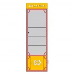 Hot Sales 48 pairs Sunglasses Display Custom Size Color Sunglasses Stand Showcase with shelf