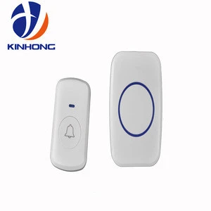 Hot sales waterproof wireless remote control door bell 23A door chime wireless doorbell