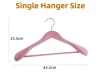 Hot Sell Custom Branded Stylish Luxury Coat Wood Suit Wooden display hangers for shops