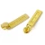 Import Hot Sell Handbag Accessories Engraved Zipper Slider,Light Gold  Logo Custom Zipper Puller Design from China