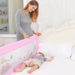 Hot Selling Baby Crib Guardrail Adjustable Height Safety Protection Bed Rail