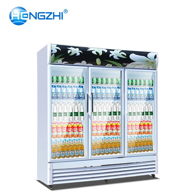 Hot selling cold room display commercial freezer for market