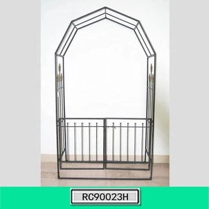 Hot Selling High Quality Outdoor Garden Metal Rose Arch with Gate