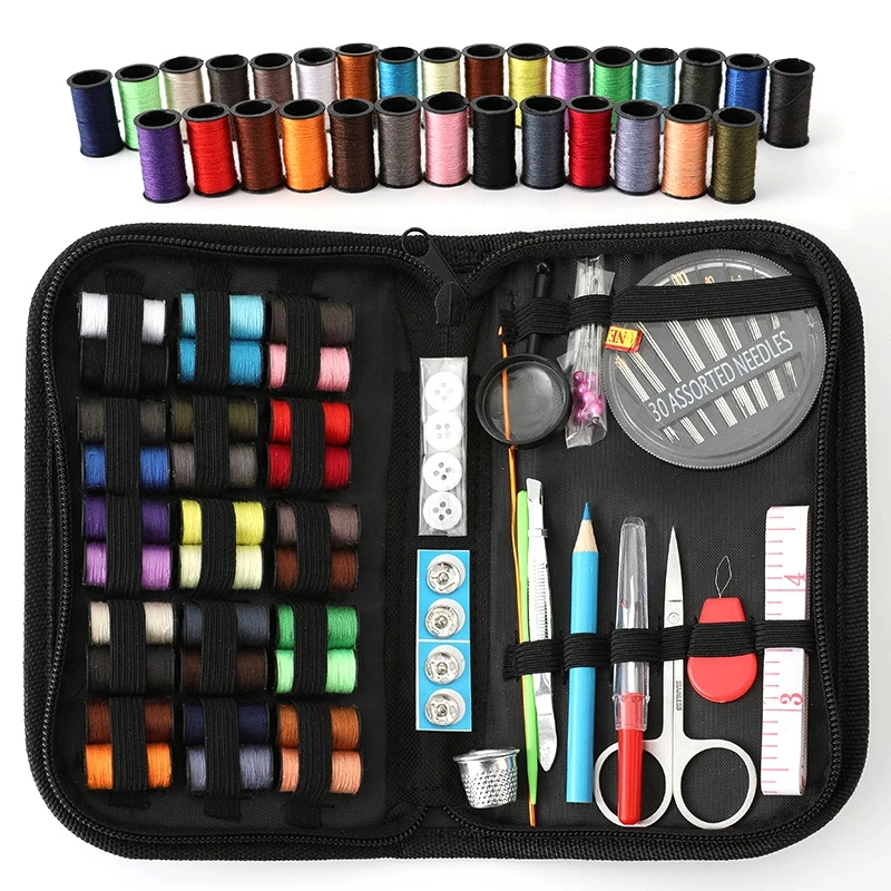 Hot Selling Mini Sewing Kit  Accessories Tools Travel Sewing Kits With Scissors And  Threads