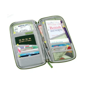 Hot Selling  Multifunction outdoor travel Wallet for Passport Bag
