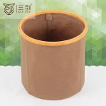 Hot Selling New Design Disassembly Cotton Laundry Basket Liner for babies, hotel