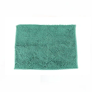 Hot Selling Polyester Toggle Chenille Bath Mats Rug Bathroom