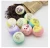 Import Hot selling private label handmade Natural Organic double- color dry flower Fragrant Bath Bombs oem from China