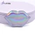 Import Hot selling small holographic pink mirror custom logo compact makeup mirror from China