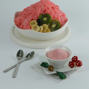 Hot Selling Strawberry Snow Ice Powder Ingredients