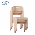 Hot selling wooden Children chair modern preschool furniture