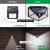Import Hotsale 4 Sides Outdoor Lighting Wall Lamp 100LED solar power pir motion sensor wall light from China
