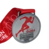 Hottest gold silver copper rose gold metal  zinc alloy sports marathon medals custom medal/medallion