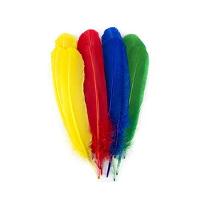 HP-16 Colorful Dyed Turkey Feather For Sale
