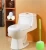 Import HQ1861 round shape smart plastic sanitary toilet brush holder from China