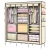 Import Huge size with side pockets non-woven fabric portable folding wardrobe from China