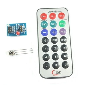 HX1838 IR Sensor Module 21 Key Remote Control Infrared Receiver DIY Kit for Raspberry