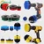 Import industrial electric wheel round rotating rotary circular disc disk boar nylon bristle power set drill brush from China