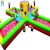 Import Interactive sport Game Inflatable Wacky 4-man Equalizer from China
