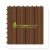 Import interlocking easy installing WPC decking floor from China