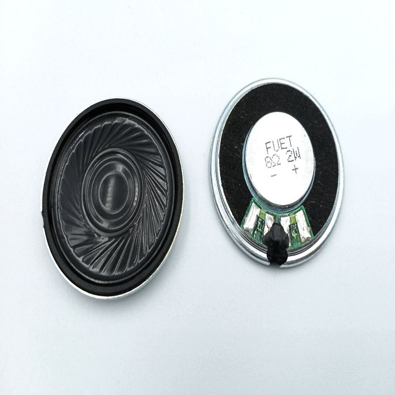 Internal Magnet 28mm 8ohm 2W Customized Round Mylar Speaker Components for Electronic Products