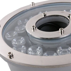 IP68 Waterproof Stainless Steel Fountain Light 36W LED Underwater Lighting