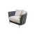 Import Italian visionnaire soft single chair button-tufted fabric one seat sofa livingroom armchair from China