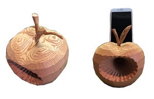 Japan handcraft Inami Choukoku Wood carving craft for speaker