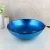 Import JIENI Bathroom Painted Blue Round Bowl Tempered Glass Vessel Sink & Chrome Mixer Faucet from China