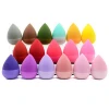 JLY new style of hot silicone sponge puff for makeup foundation applicator 3D silicone coating make up sponges