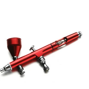 JP-130L Hand-held Aerografo Gravity feed Dual action Airbrush with Compressor