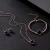 Import JS1101 Flower Crystal Choker Necklace Earring Bracelet Jewelry Set from China