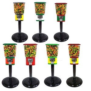 JStory Vending Candy Gumball Capsule Vending Machine Set for sale Yellow Red