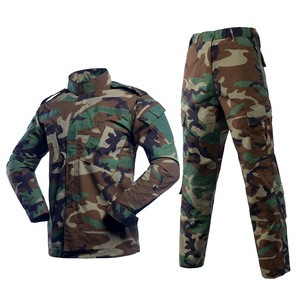 Jungle Camouflage Second Generation ACU Custom Military Clothing Woodland Security Guard Uniforms