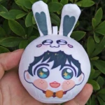 Juno Creative manjuu  bead filling/coton filling manjuu anime plush keychain Customized  toys