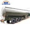 JUSHIXIN 3 Axles 50CBM 60 Ton Cement Transport Bulk Tank Silo Tanker Truck Semi Trailer