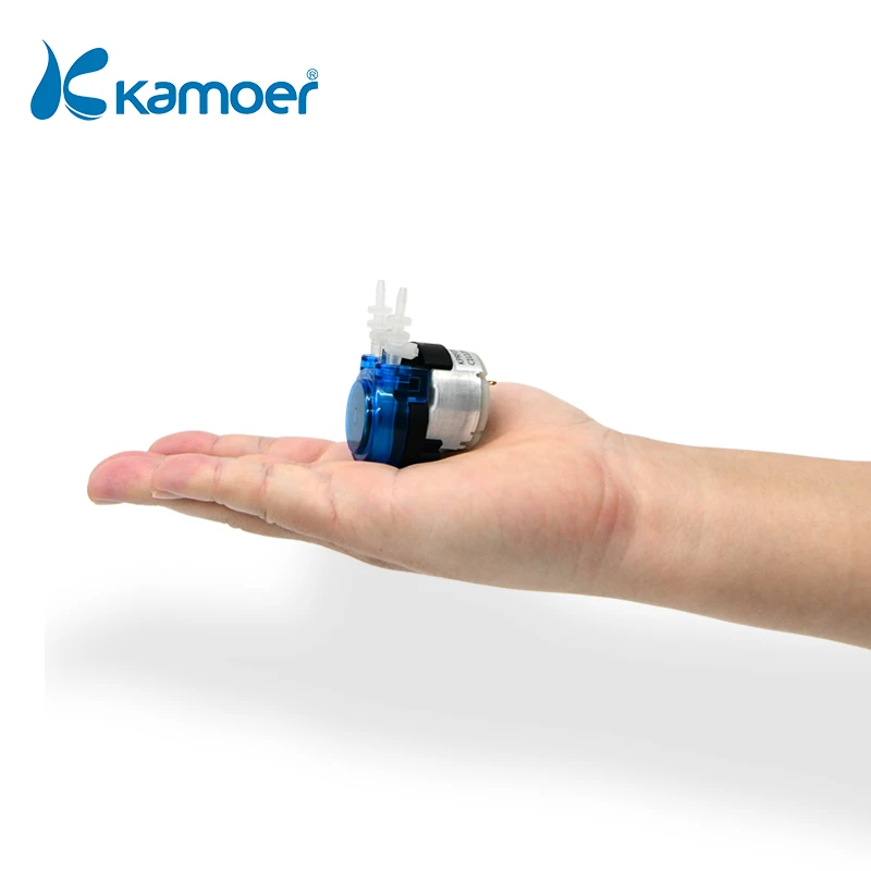 Kamoer KPRP20 6V 12V 24V DC 50ml/min Low Flow Household Sweeping Robot Gear Deceleration Mini Water Dosing Peristaltic Pump