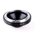 Kernel Lens Mount Adapter for Canon FD Mount lens to C-mount Movie Cameras and CCTV Cameras