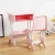 Import Kids Height Adjustable School  Furniture Plastic Children Study Desk And Chair from China