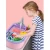 Import Kids playhouse pretend electric circulation water dishwasher set wash up kitchen sink toy with dish rack for boys girls from China
