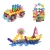 Import Kindergarten children educational toys 3D creative PP plastic snowflake building blocks for kids from China