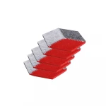 Kitchen Drink Accessories Splice Colored Pad Mug Polygon Shape Placemat Felt Coaster Set