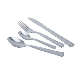 Knife Spoon Fork Set Cutlery 4PCS Stainless Steel Flatware sets Cutery Set