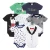 Import knitted cotton cartoon print baby girls clothes clothing sets from China