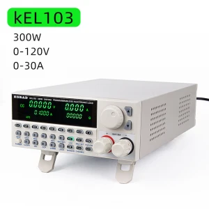 KORAD KEL 103 300W 120V 30A Professional Programmable Digital Control DC Electronic Load Tester Electronic Load Battery Tester